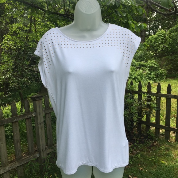 Premise Tops - PREMISE woman’s size medium with gold sequins